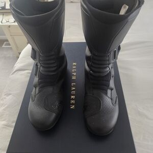 Alpinestars Black Motorcycle Boots EU 45